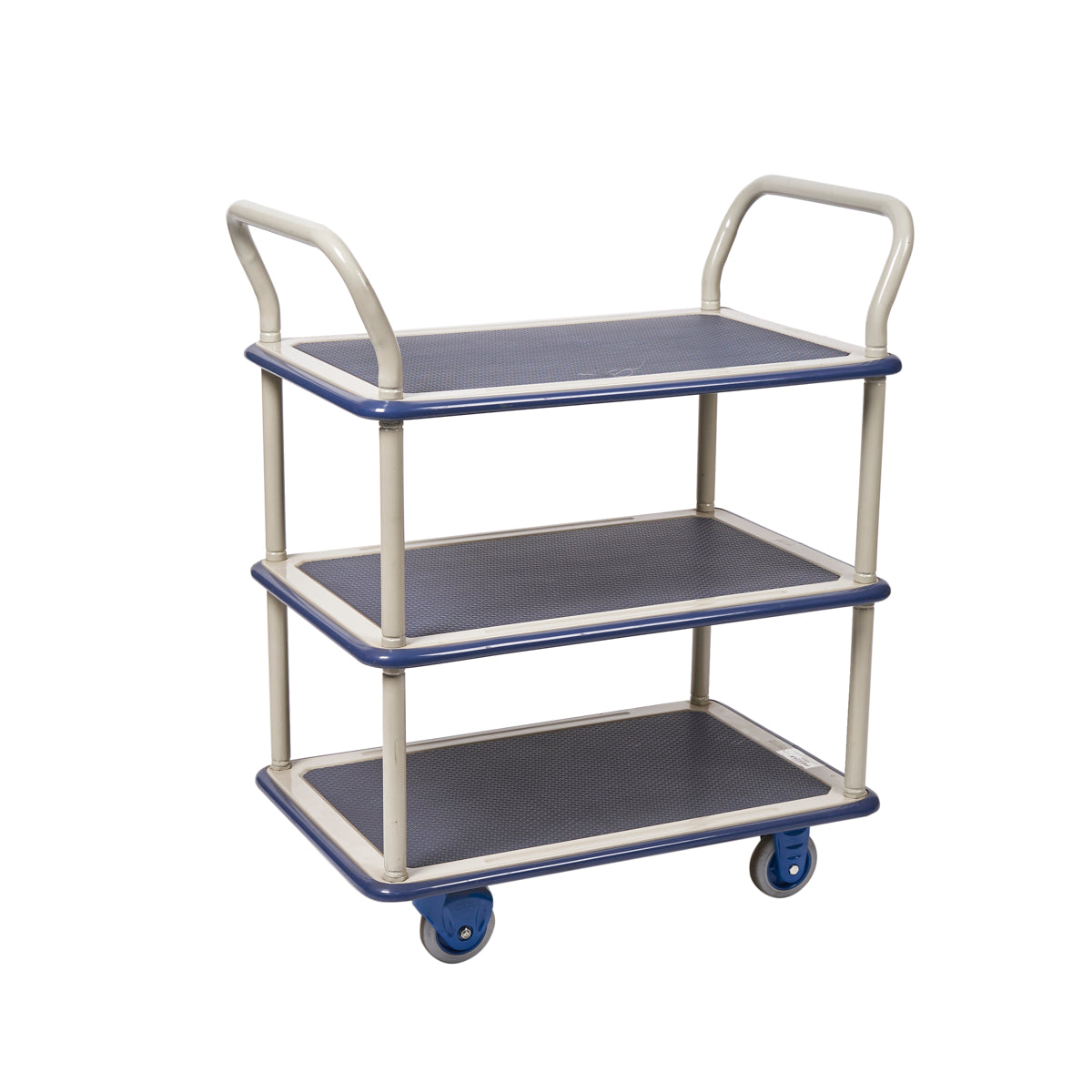 Prestar etagewagen met 2 duwbeugels 3 legborden